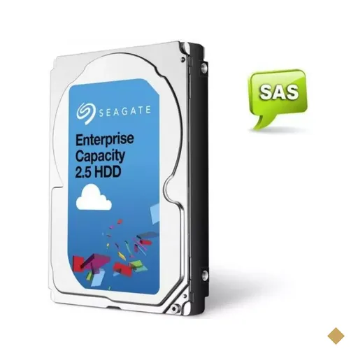 Seagate Enterprise Capacity HDD 1TB 128MB SAS 12GB/S 2.5 Polegadas