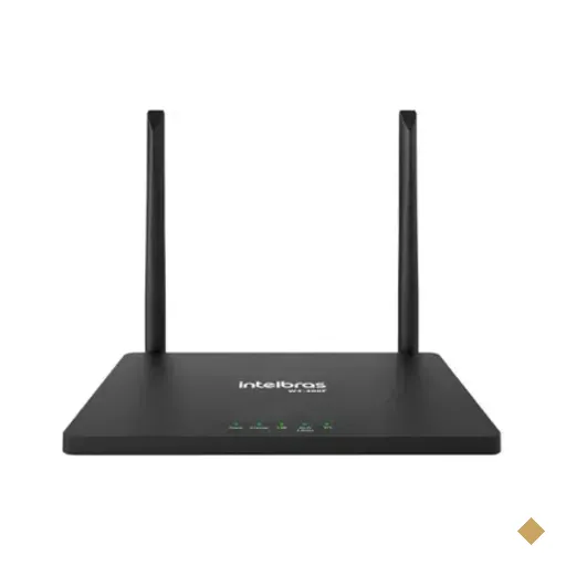Roteador Wireless Intelbras W4-300f, 300mbps, 3 Portas Lan, 2 Antenas