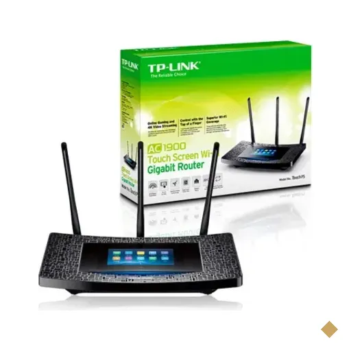 Roteador Wireless Gigabit Dual Band 1300mbps Ac1900 Touch P5 Tp-link