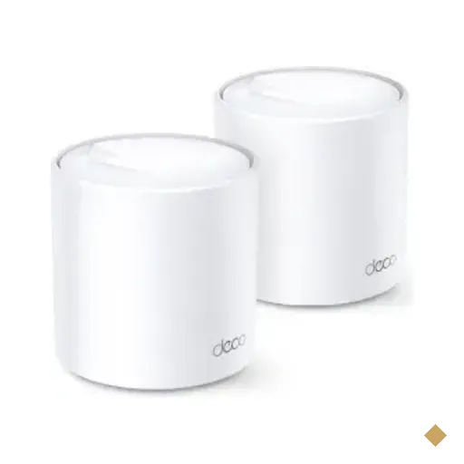 Roteador Wireless Sistema Wi-Fi 6, Mesh AC1800, Deco X20 Pack C/2, TP-Link
