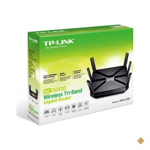 Roteador Wireless Gigabit Tri-band Ac3200 - Tp-link