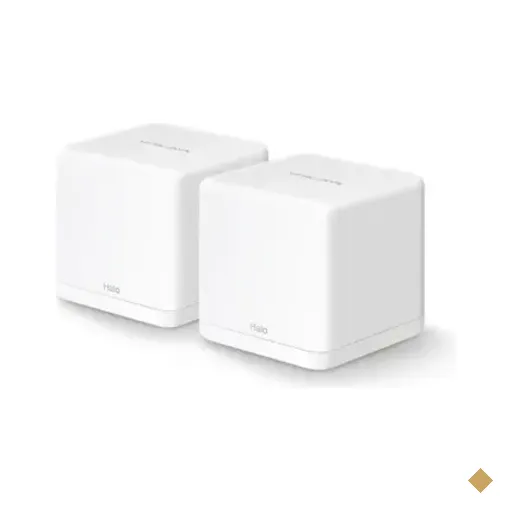 Roteador Wireless Mercusys Halo H30g Mesh, Ac1300, Branco - 2 Unidades