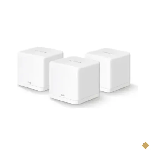 Roteador Wi-fi Mesh Mercusys Halo H30g (3 Unid.) Gigabit Ac1300