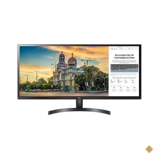 Monitor LG 29″ LED IPS UltraWide (2560x1080/5ms) - 29WK500 