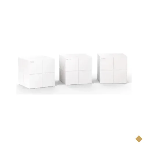Kit Com 3 Unidades Roteador WIFI,Mesh Gigabit Dual Band Ac1200 Mw6