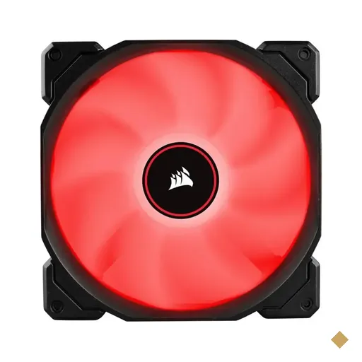 Fan Cooler Corsair 140mm Air Series AF140 LED Vermelho