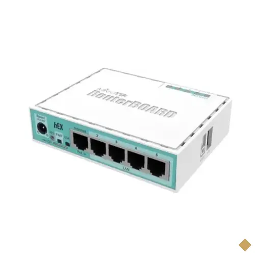 Roteador Mikrotik Rb750gr3 Hex 880mhz 256mb L4