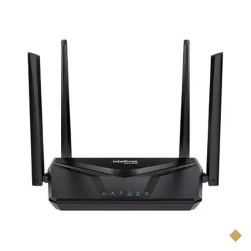 Roteador Wi-Fi Intelbras W5-1200GS, 4 portas gigabit e tecnologia Inmesh