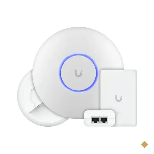 U6+ Plus Ubiquiti Com Fonte 30w 48v | Roteador Wi-fi 6 Access Point 3.0 Gbps +…