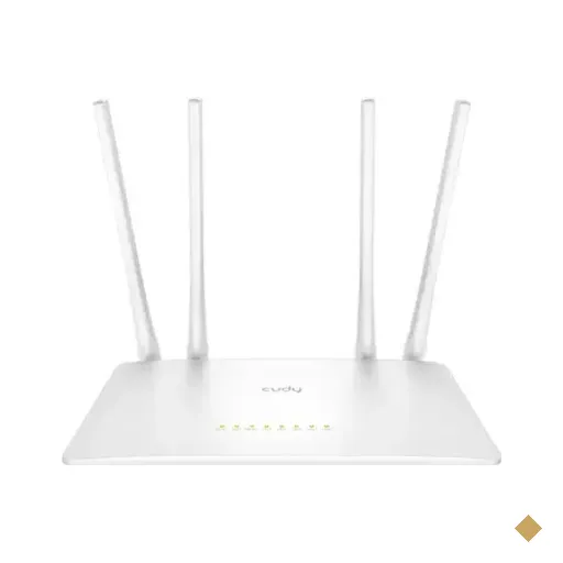 Roteador Cudy Ac1200 Wr1200 Dual Band 867 Mbps 4 Antenas Branco Wr1200_us V2.0
