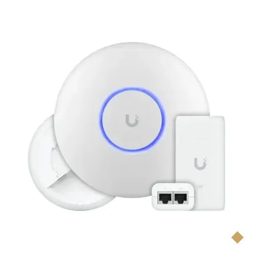 U6+ Plus Ubiquiti Com Fonte 15w 48v | Roteador Wi-fi 6 Access Point 3.0 Gbps +…
