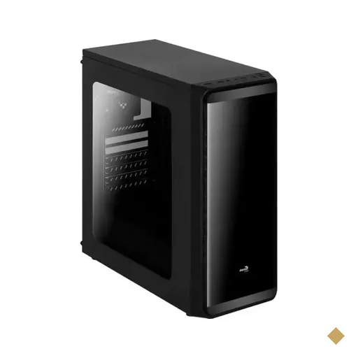 Gabinete Aerocool SI 5200 Window Black Mid Tower