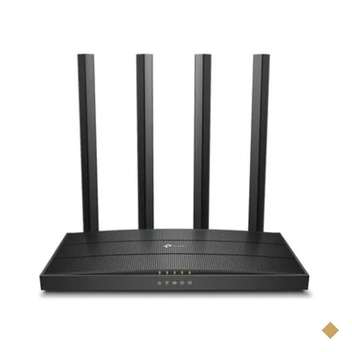 Roteador Tp-link Archer A6, Ac1200, Wi-fi Gigabit, MU-MIMO, 867 Mbps…