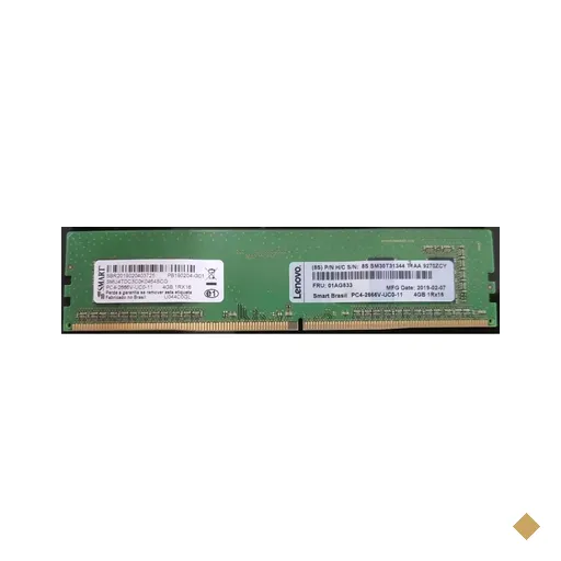 Memória Smart Lenovo 01AQ833 4GB DDR4 2666MHz PC4-2666V-UC0-11