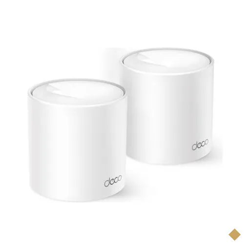 Roteador Mesh TP-Link Deco X10, Wi-Fi 6, AX1500, Dual-Band, 2 Portas Gigabit…