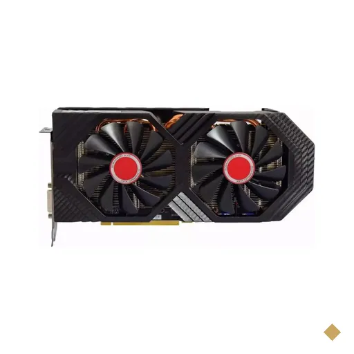 Placa de Vídeo XFX Radeon RX 590 Fatboy Dual OC 8GB GDDR5 256-bit PCI Express…