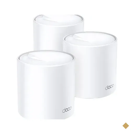 Roteador Sistema Mesh Wi-fi 6 Tp-link Deco X60 Ax3000 Pack-3