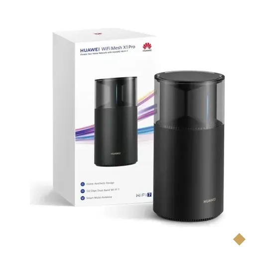 Roteador Huawei Wifi Mesh X1 Pro Wi-fi 7 - 3,6 Gbps, Dual-band (2.4 Ghz E 5…