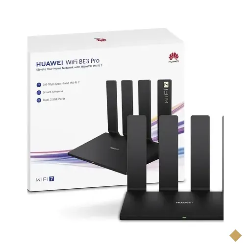 Roteador Huawei Wifi 7 Be3 Pro - Preto ?? Versão Chinesa 3600mbps (mlo E 4k…