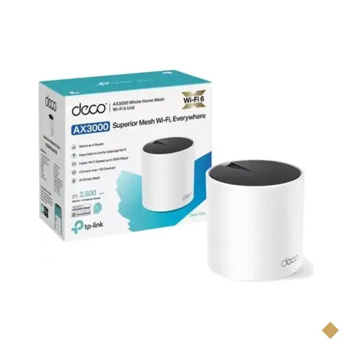 Roteador Wifi Mesh Tp-link Ax 3000 Deco X55 Wifi 6 Gigabit Dual Band Deco…