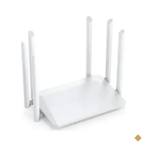 Roteador Wifi 2.4ghz 300mbps Com 6 Antenas Knup - Kp-rw403/m