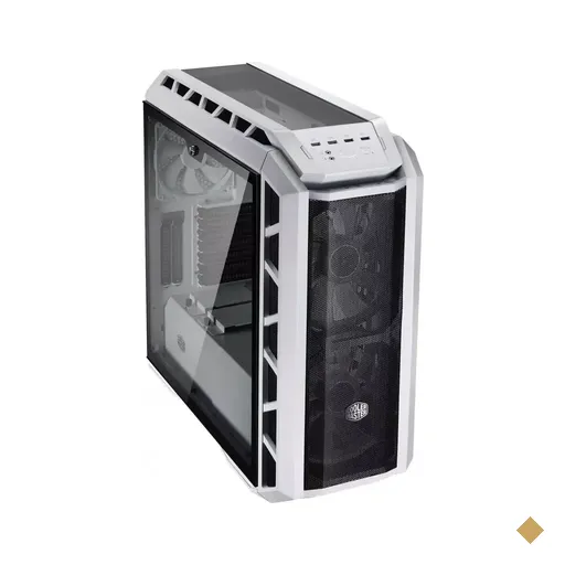 Gabinete Cooler Master MasterCase H500P RGB Mesh White Mid Tower 