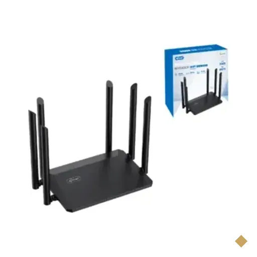 Roteador Wireless Dual Band 5ghz/2.4ghz 300mbps Com 6 Antenas Kp-rw403/g
