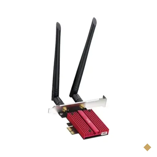 Adaptador Wi-fi 6e Cudy We3000s Ax5400 Bluetooth 5.2 PCi-e