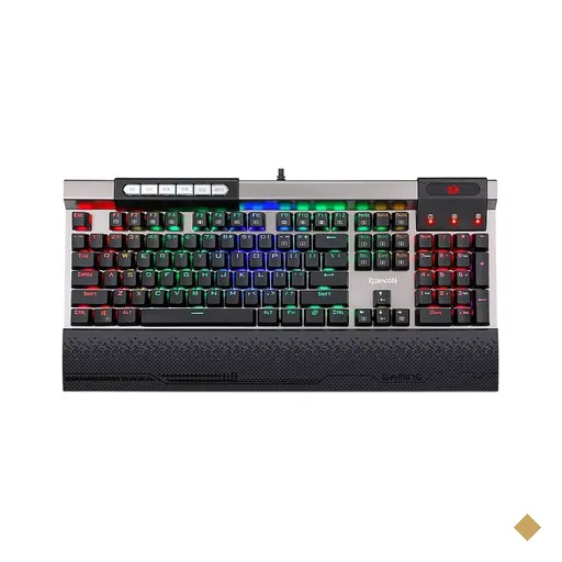 Teclado Mecânico Gamer Redragon Surya RGB com Switch Outemu Blue ABNT2