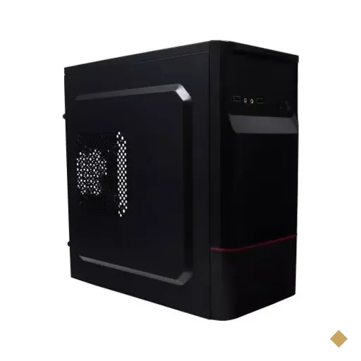 Gabinete Bluecase BG-2315R Mid Tower Preto Com Fonte 230W