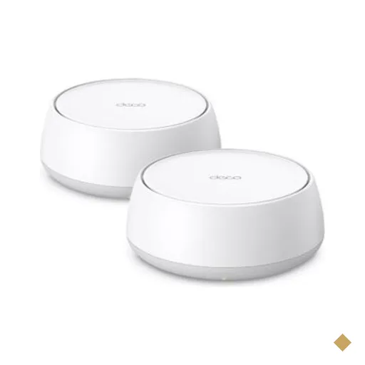 Roteador Wireless TP-Link Deco BE22, Wi-Fi 7, Gigabit, Dual Band, 3600Mbps, 2…