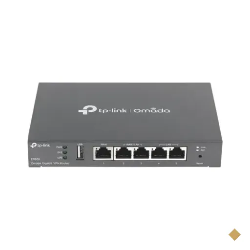 Roteador Tp-link Omada Er605 Vpn Gigabit Multi-wan - Preto