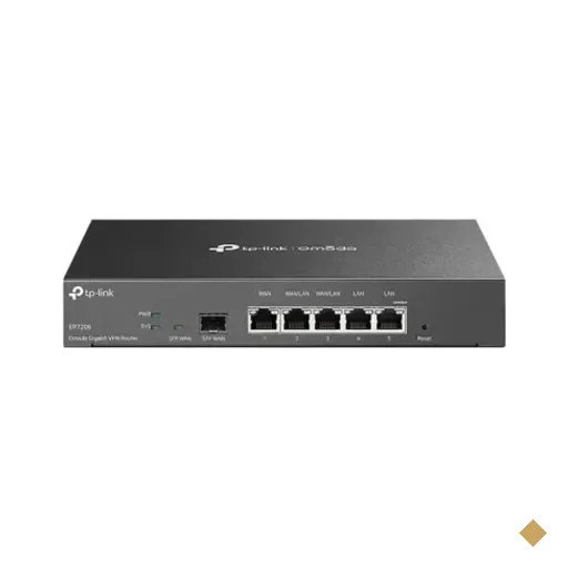 Roteador Tp-link Omada Er7206 Vpn Gigabit Multi-wan - Preto