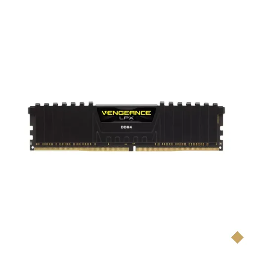 Memória Corsair Vengeance LPX Black 32GB DDR4 3000MHz PC4-24000