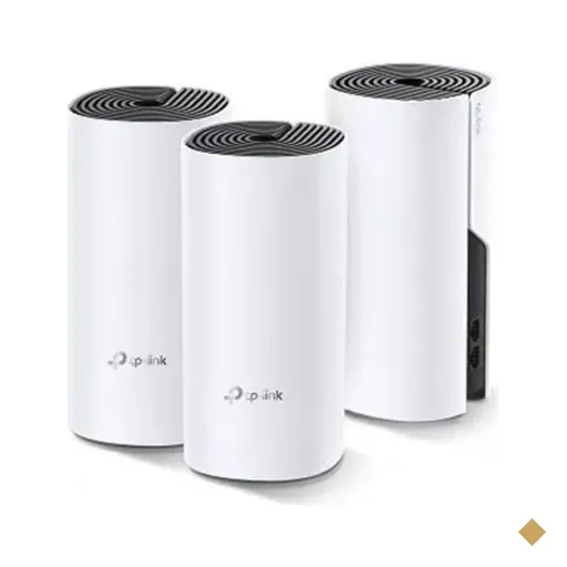 Roteador Wi-fi Tp-link Deco M4 (3-pack) Whole-home Mesh Ac1200 Dual Band…