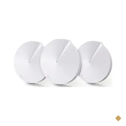 Roteador Wi-fi Tp-link Deco M5 (3-pack) Whole-home Ac1300 Dual Band Mesh…