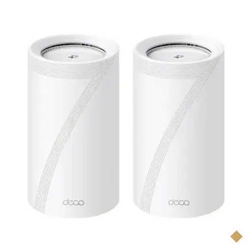 Roteador Wi-fi 7 Tp-link Deco Be75 (2-pack) 17000mbps Whole-mesh 10gb Sfp+ Dual…