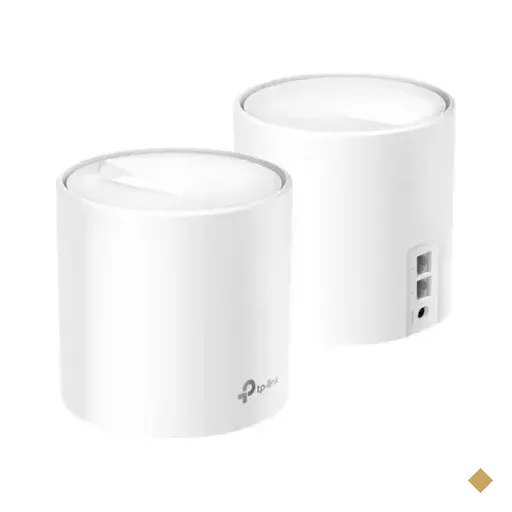 Roteador Wi-fi 6 Tp-link Deco X60 (2-pack) Whole-home Mesh Ax5400 Dual Band…