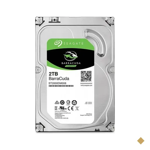 HD Seagate 2TB BarraCuda 7200RPM 256MB 3,5″ SATA 6.0Gb/s ST2000DM008