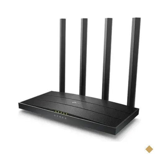 Roteador Wi-fi 5 Tp-link Archer C6(br) Ac1300 Dual Band 1300mbps Mu-mimo…