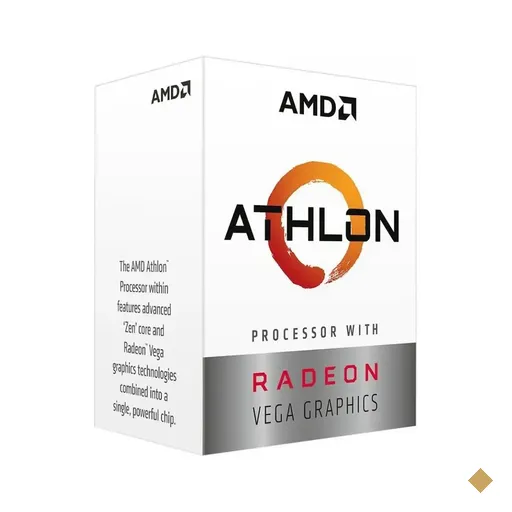 Processador AMD Athlon 3000G 2C/4T 3.5GHz (AM4, 4MB Cache) 35W Radeon Vega 3…