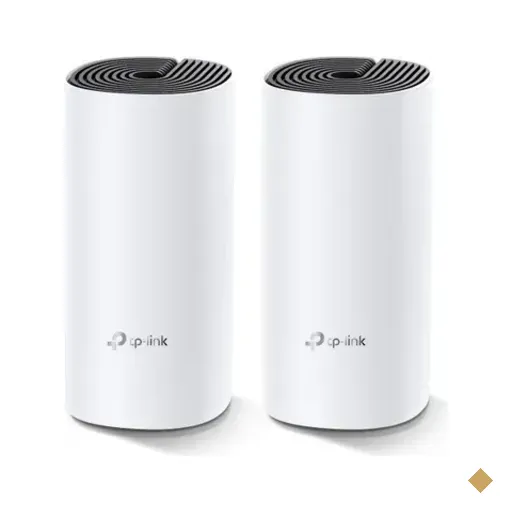Roteador Wi-fi Tp-link Deco M4 (2-pack) Whole-home Mesh Ac1200 Dual Band…