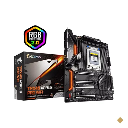 Placa Mãe Gigabyte TRX40 Aorus PRO WiFi (Socket sTRX4) AMD TRX40