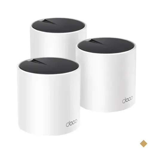 Roteador Mesh Wi-fi 6 Tp-link Deco X55 (3-pack) Ax3000 Dual Band 3000mbps…