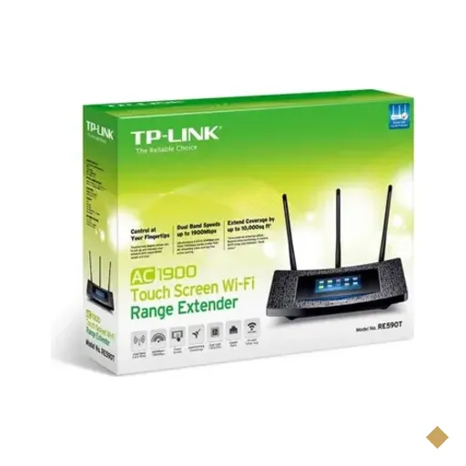 Roteador Wi-fi Ac Tp-link Re590t Touch Ac1900 Dual Band 1900mbps Mu-mimo…