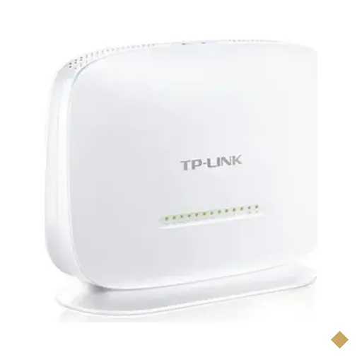Roteador Modem Vdsl/adsl Tp-link Td-vg5612 300mbps Voip Dual Band 4 Portas…
