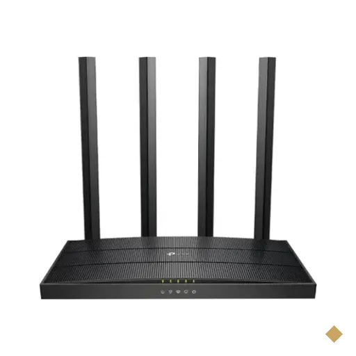 Roteador Tp-link Archer C80 Ac1900 Dual Band / 2.4ghz / 5ghz / 4 Antenas - Preto