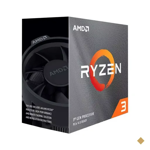 Processador AMD Ryzen 3 3300X Quad-Core 3.8GHz (4.3GHz Max Boost, AM4, 18MB…