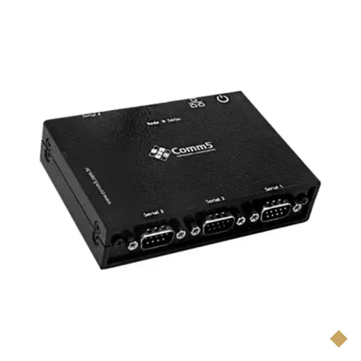 Conversor De Rede Para 4 Saídas Seriais Rs232 Comm5 4s-tcp-sh-2