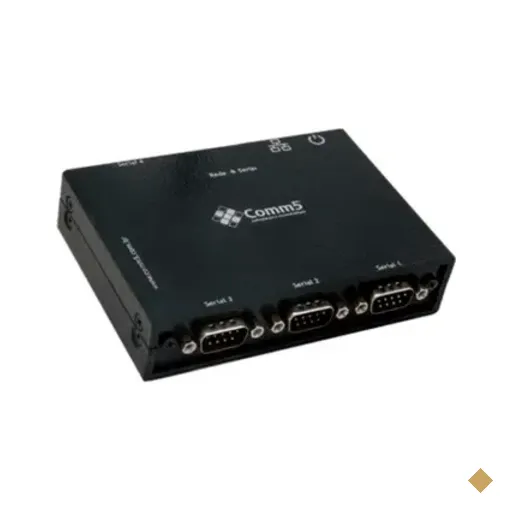 Conversor De Rede Para 4 Saídas Seriais Rs232 Comm5 4s-tcp-2